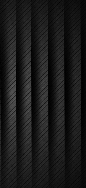 Sleek diagonal stripes in black and gray, creating a modern pattern with a gradient texture. | 8K Wallpaper for Mobile