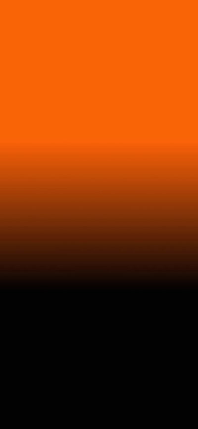 Gradient orange to black design, minimalistic and eye-catching | 4K Wallpaper, for Mobile | Orange, black | Gradient, minimalism, abstract.