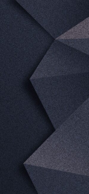 Sleek abstract geometric design with layered dark shapes in black & gray | 4K Wallpaper for Mobile