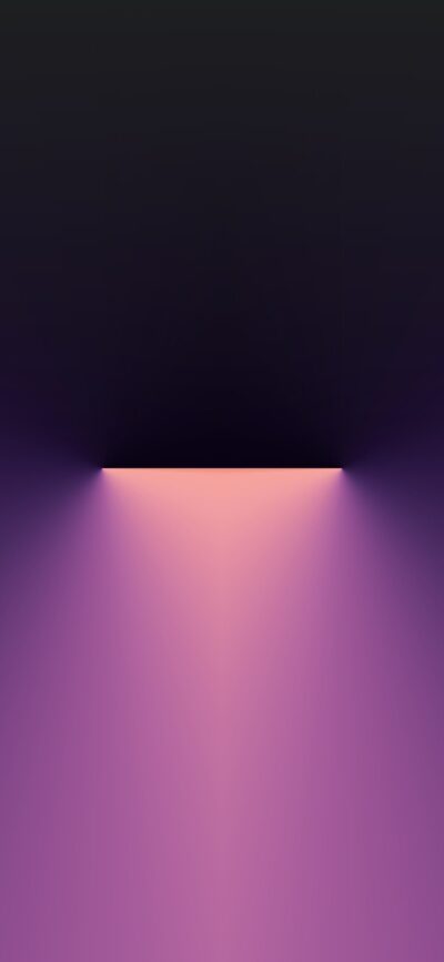 Abstract gradient light design in black, purple, pink tones | Minimalistic futuristic look | 4K Wallpaper for Mobile