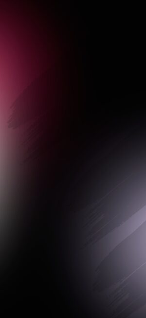 Abstract wallpaper with gradient dark pink to smoky gray, brush-like textures | 4K Wallpaper for Mobile