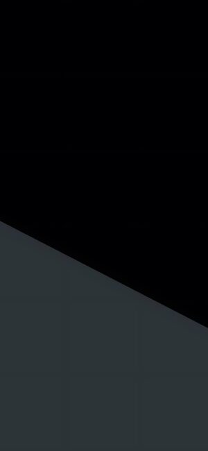 Minimalistic black and dark gray diagonal split design | 4K Wallpaper for Mobile | Black, Gray, Minimalism, Abstract, Dark Wallpapers.