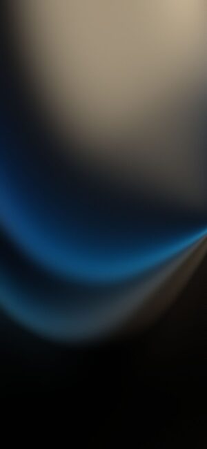 Abstract wave design with blue, beige gradients creating calm. | 4K Wallpaper, for Mobile | Blue, Beige, Black tones.