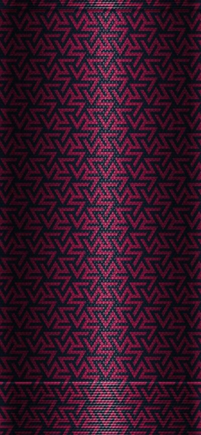 Geometric triangular pattern with a textured abstract feel in dark and light tones for mobile | 4K Wallpaper.